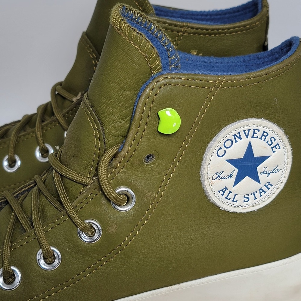 Converse Chuck Taylor All Star Lugged Hi Gore-Tex Womens Size 7 Green (Read) - Picture 7 of 10